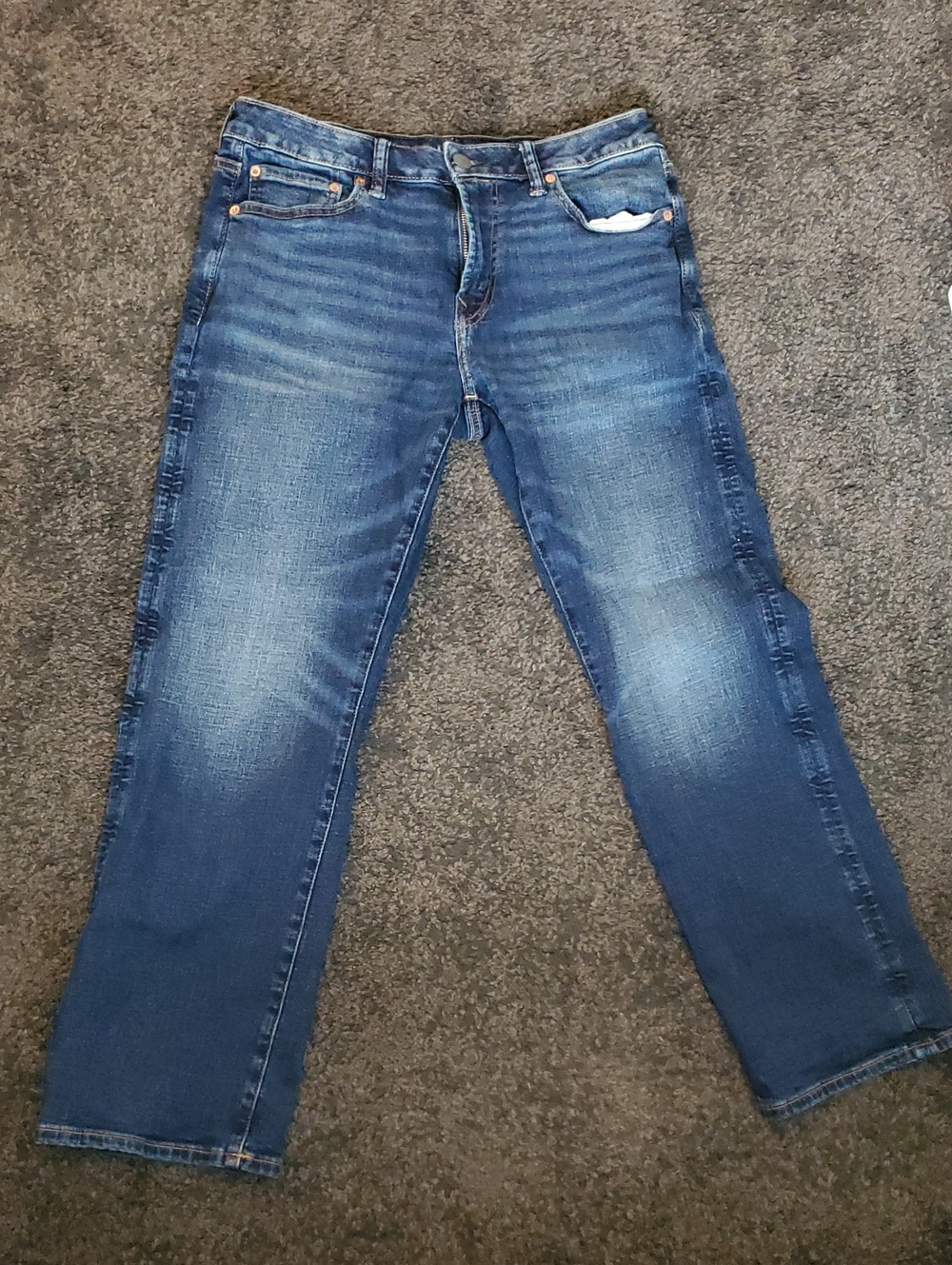 American Eagle Outfitters Blue Bootcut Jeans - Faded Wash